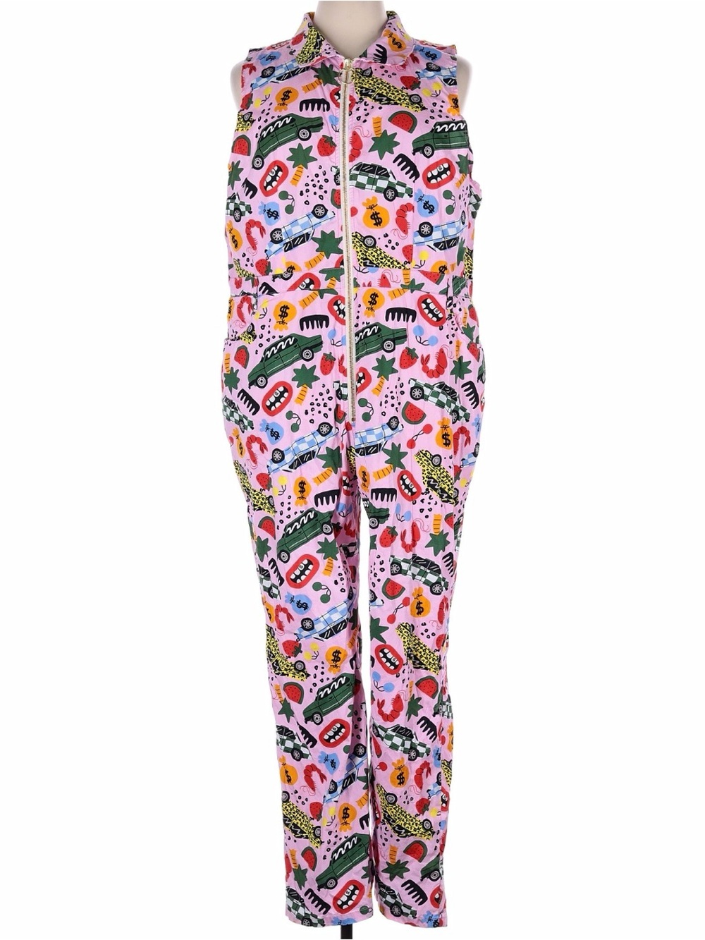 Nooworks Roll Out Sleeveless Jumpsuit